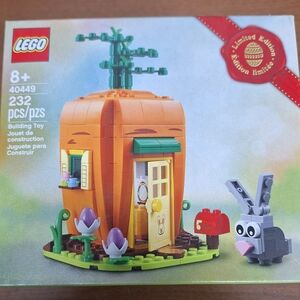 LEGO Limited Edition Orange Bunny House Building Toy